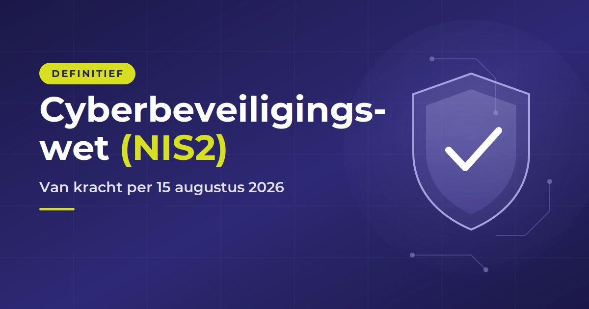 Cyberbeveiligingswet definitief